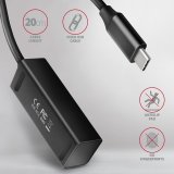 Axagon HUE-M1C interface hub USB 3.2 Gen 1 (3.1 Gen 1) Type-C 5000 Mbit/s Sort #5