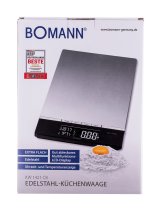 Bomann KW 1421 CB Sort, Rustfrit stl Elektronisk kkkenvgt #8