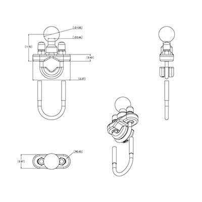RAM Mounts RAM-B-231ZU monteringsst #4