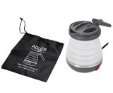 Adler AD 1279 elkedel 0,6 L 750 W Sort, Hvid #1