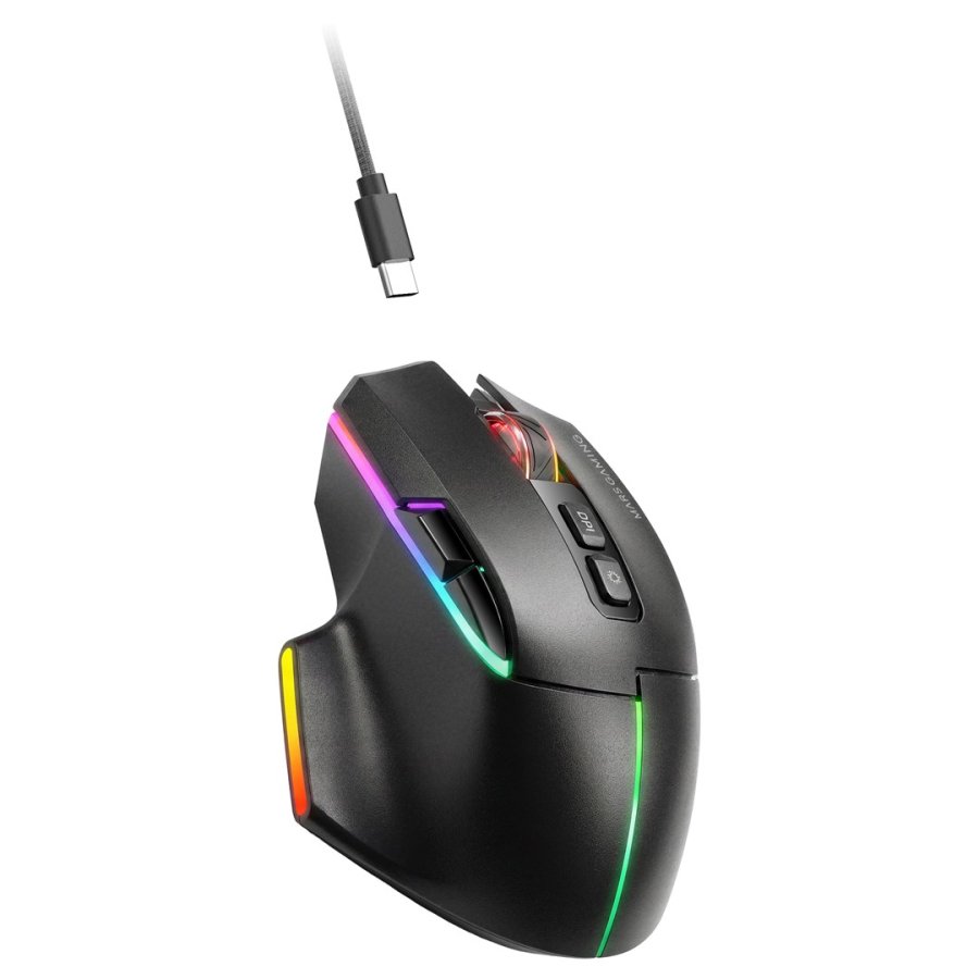 Mars Gaming MMWVECTOR mus Spil H�jre h�nd RF Wireless + Bluetooth + USB Type-A Optisk 12000 dpi #5