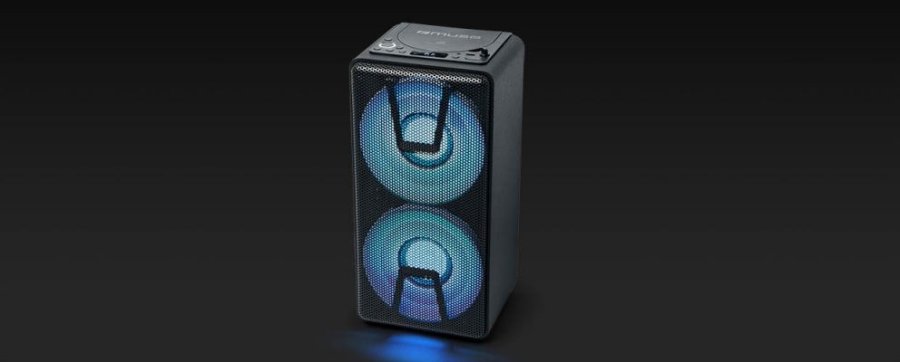 Muse M-1820 DJ b�rbar stereosystem 150 W Sort MP3-afspilning #4