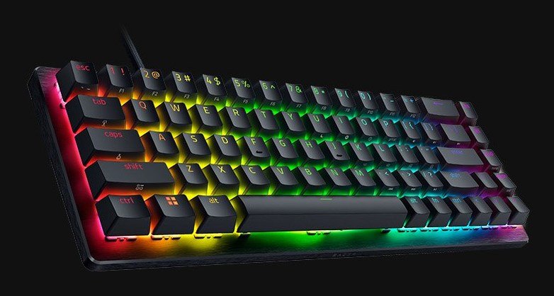 Razer Huntsman V3 HE Magnetic Mini 65% 8KHz tastatur Spil USB QWERTY Engelsk Sort #3