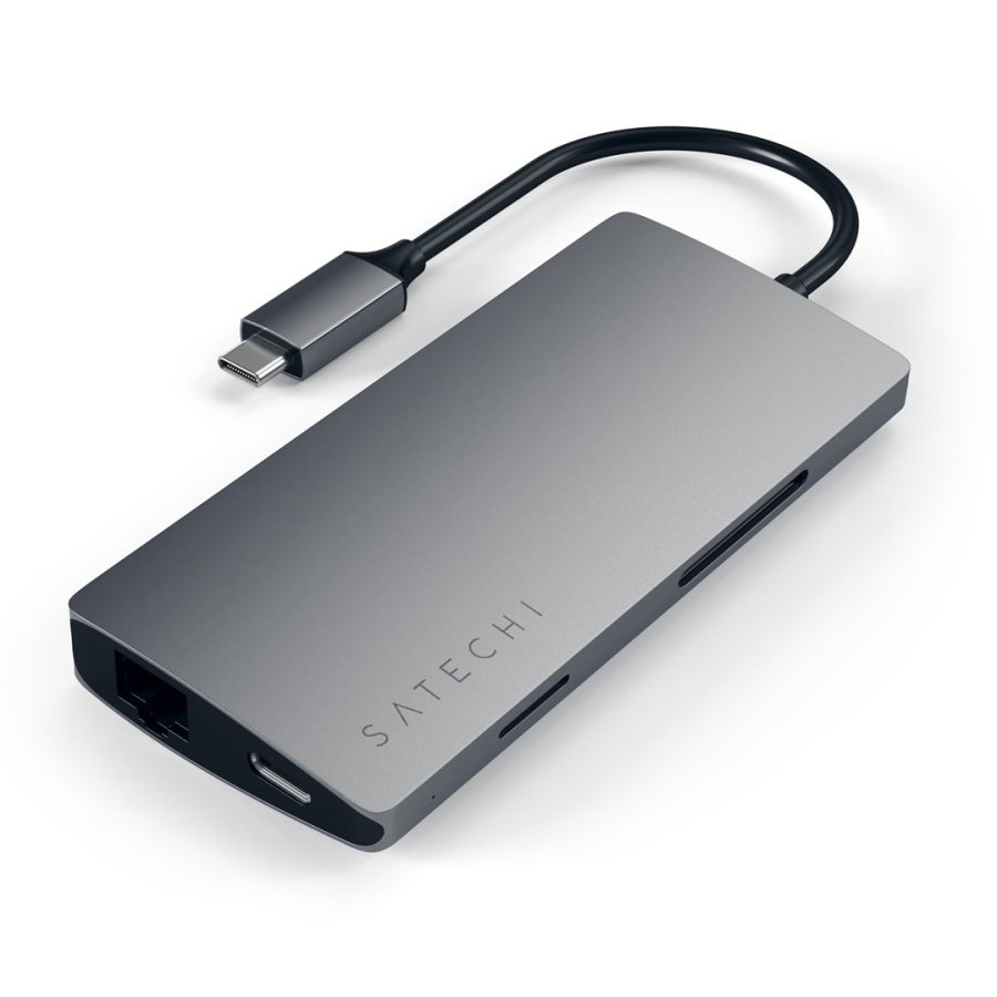 Satechi Multi-Port Adapter V2 Dock st. USB 3.2 Gen 1 (3.1 Gen 1) Type-C Gr� #3