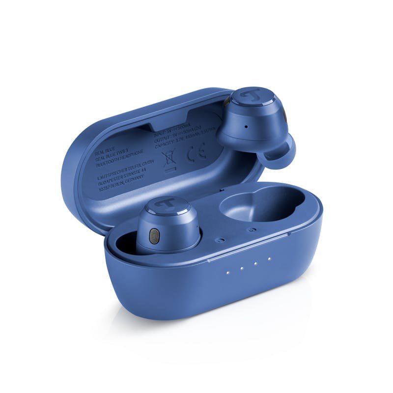 Teufel REAL blue TWS 3 Headset Tr�dl�s I �rerne Opkald/musik Bluetooth Bl� #12