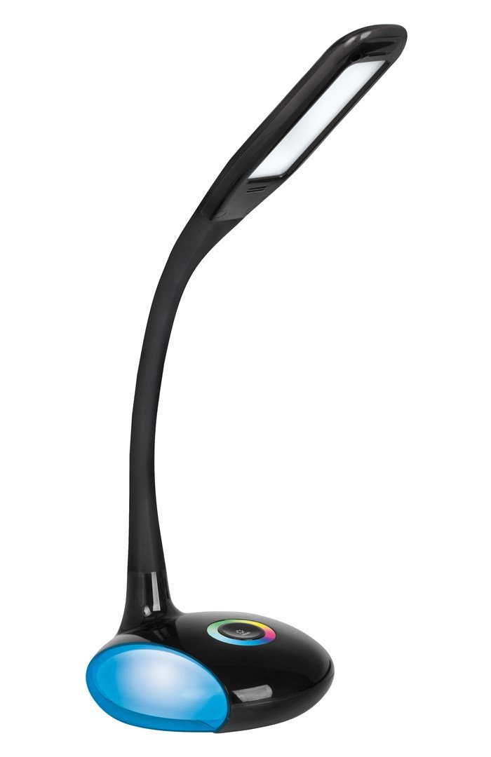 Activejet LED-bordlampe VENUS BLACK med RGB-base #1