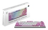 MSI FORGE GK600 TKL WIRELESS VIOLET tastatur Spil USB + Bluetooth QWERTY UK engelsk Lyserd, Violet, Hvid #6