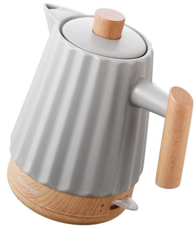 Concept RK0091 Keramisk elkedel 1,5 l Lysegr #5