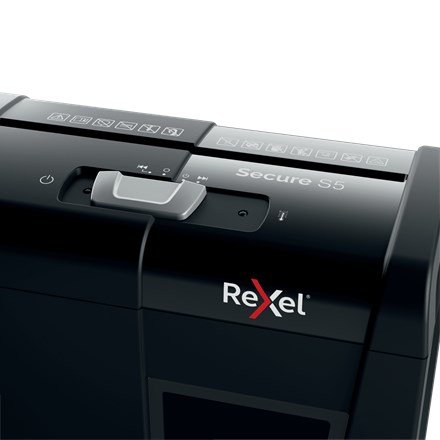 Rexel Secure S5 papirmakulator Stribe makulering 70 dB Sort #6