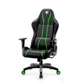 Diablo X-One 2.0 Normal Size Gaming-stol sort, Grn #1