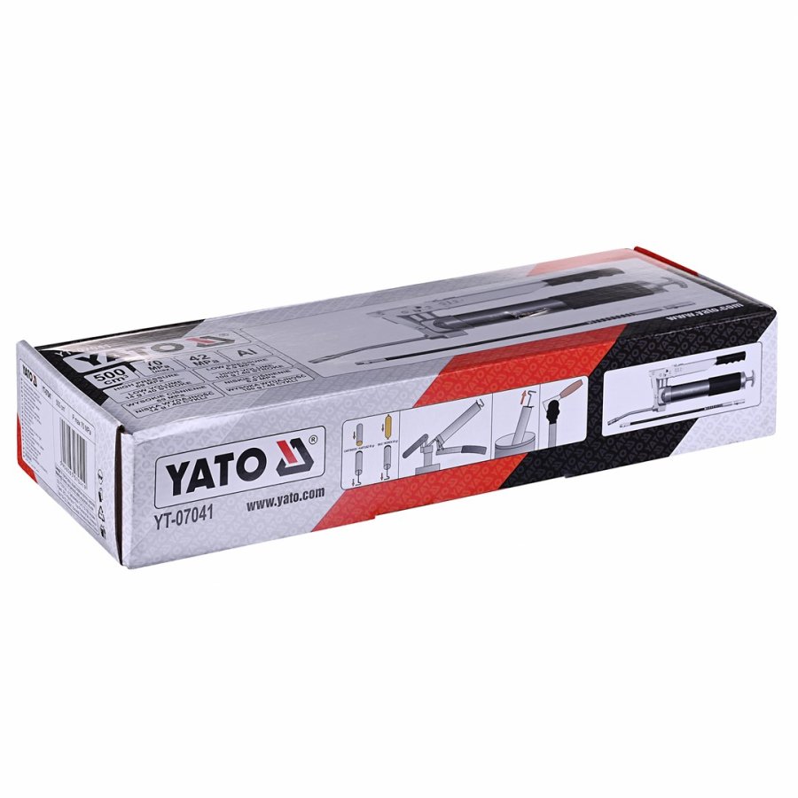 Yato YT-07041 manuel smrepistol Fedtindsprjtningspistol #8