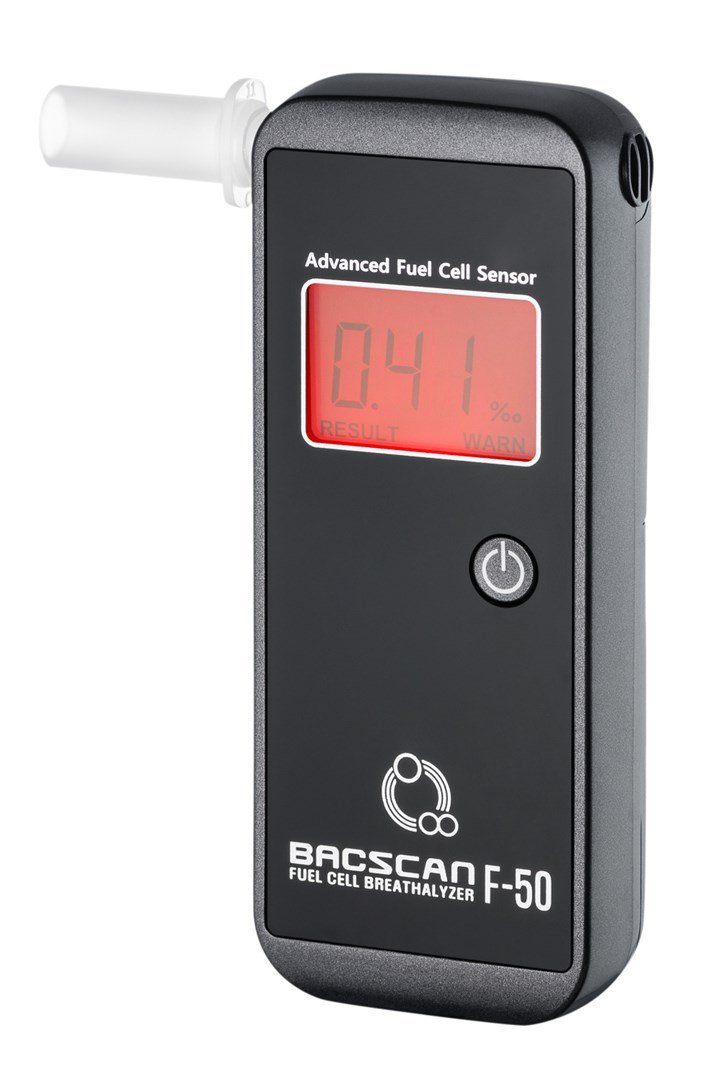 BACscan F-50 alkoholmeter 0 - 4% Sort #3