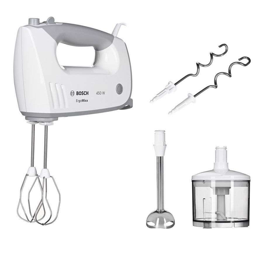 Bosch MFQ36480 rremaskine og mikser Hndmixer 450 W Gr, Hvid #1