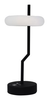 Techly I-LAMP-TABLE2 bordlampe Ikke-udskiftelig pre(r) 2 W LED Sort, Hvid #1