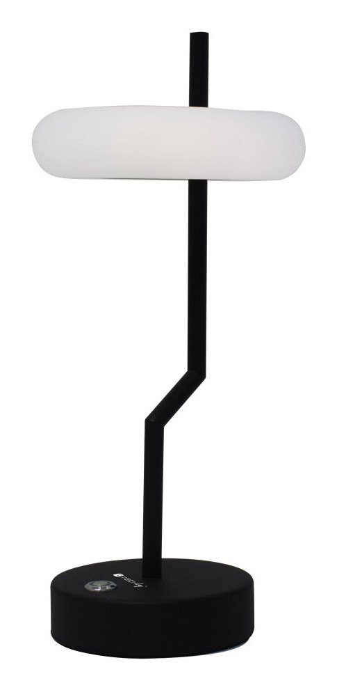 Techly I-LAMP-TABLE2 bordlampe Ikke-udskiftelig pre(r) 2 W LED Sort, Hvid #1