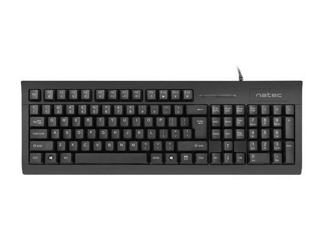 Natec MORAY-tastatur med Smart ID-kortlser #4