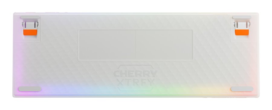 CHERRY K5 PRO TMR COMPACT tastatur Spil USB QWERTZ Tysk Orange, Hvid #4