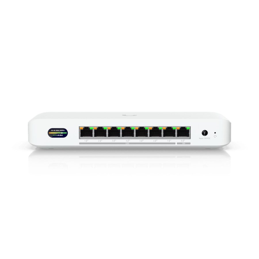 Ubiquiti UDB-Switch 2.5G Ethernet (100/1000/2500) Str�m over Ethernet (PoE) Hvid #2