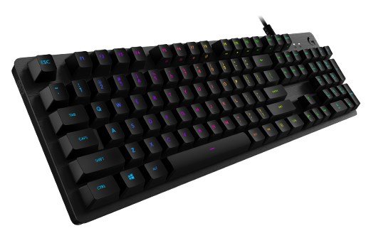 Logitech G 920-009352 tastatur Spil USB Engelsk Kulfiber #3