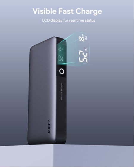 AUKEY PB-Y43 powerbank Lithium 20000 mAh Sort #7