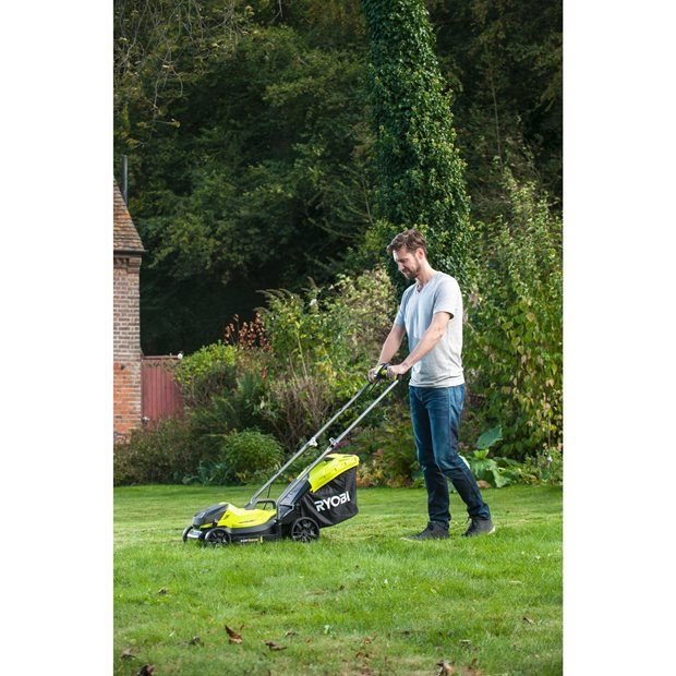 Ryobi OLM1833B plneklipper Skubbe plneklipper Batteri Sort, Grn #4