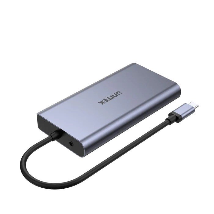 Unitek D1019B USB-C Hub 8W1 USB-C 3.1, PD 100W, D1019B #3