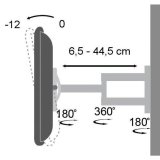Techly ICA-LCD 2903 tv-beslag 94 cm (37