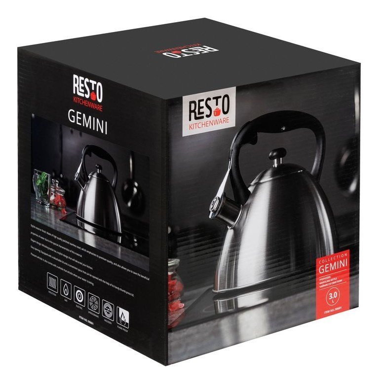 Resto Kitchenware 90601 kedel 3 L Rustfrit stl #31