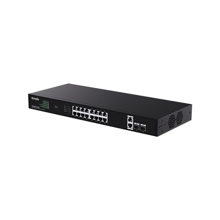 Tenda TEG1120P-16-150W netvrksswitch Ikke administreret Gigabit Ethernet (10/100/1000) Strm over Ethernet (PoE) #5
