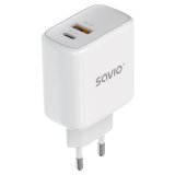 Savio LA-12 oplader til mobil enhed Universel Hvid Vekselstrm Hurtig opladning Indendrs #6