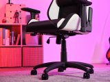 Trust GXT 714 RUYA Universal gamingstol Sort, Hvid #9
