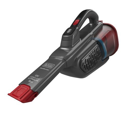 Black & Decker Dustbuster hndholdt stvsuger Sort, Rd Stvpose #1