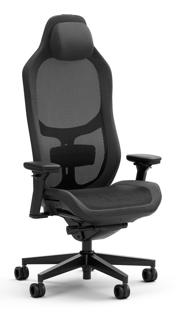 Fractal Design FD-CH-RE1M-01 video spillestol PC gamingstol Polstret sde Sort #6