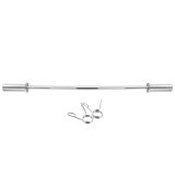 Lige olympisk vgtstang 7.9kg/1200mm + fjederklemmer HMS GOP120 #1