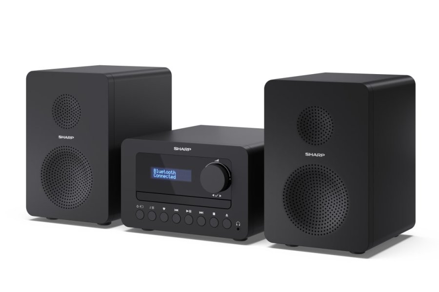 Sharp TOKYO DAB+ HI-FI Micro System Home audio micro system 40 W Sort #6