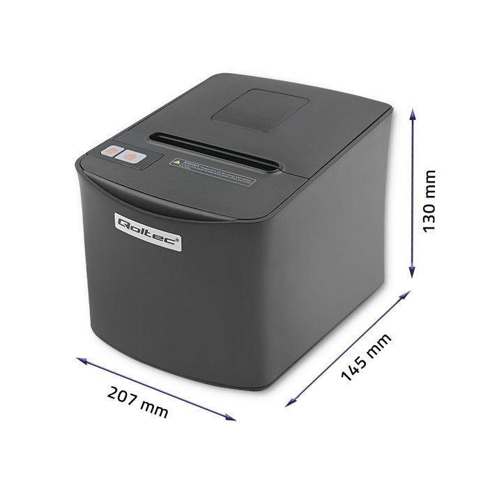 Qoltec 50256 Kvitteringsprinter | voucher | termisk | USB #7