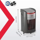 Rexel ShredMax AutoFeed+ 300M papirmakulator, P5, 300 ark, 25 l affaldsbeholder #11