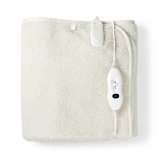 Nedis PEBL120CWT1 varmelagen og -pude Elektrisk tppe 60 W Hvid Polyester, Syntetisk uld #10