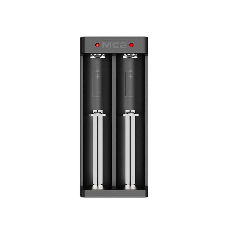 Oplader til Li-ion 18650 USB-C-batterier/cylindriske celler – 2 kanaler #2