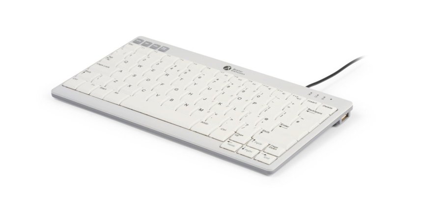BakkerElkhuizen UltraBoard 950 V2 tastatur Kontor USB QWERTY US engelsk M�rkegr�, Lys gr� #4
