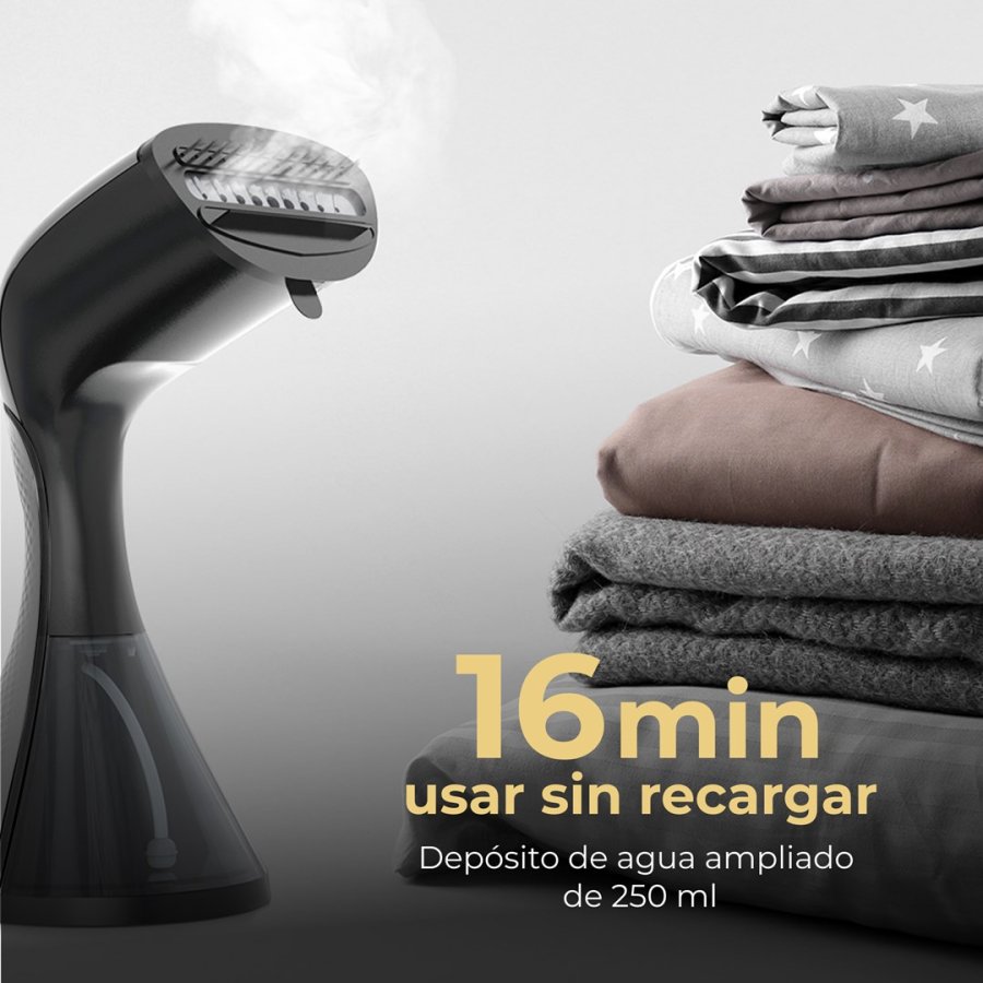 AENO GS1 Dampbrste 0,25 L 1500 W Sort, Gr, Transparent #23