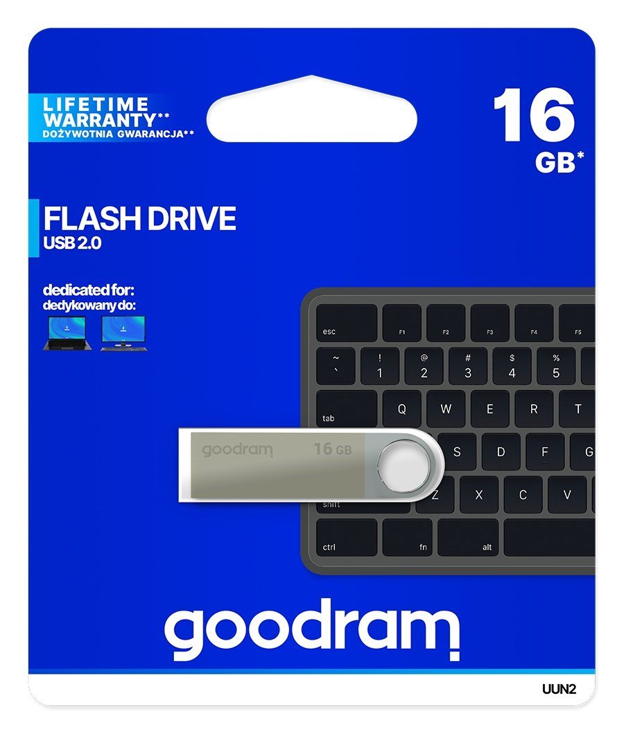 Goodram UUN2 USB-ngle 16 GB USB Type-A 2.0 Slv #6