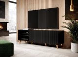 Cama RTV-skab PAFOS 150x42x52 Sort mat #6