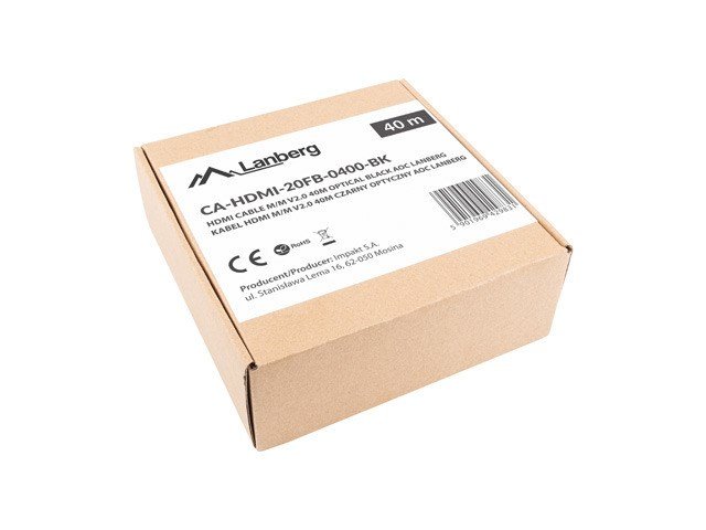 Lanberg CA-HDMI-20FB-0400-BK optical cable HDMI M/M 40m v2.0 4K AOC #5