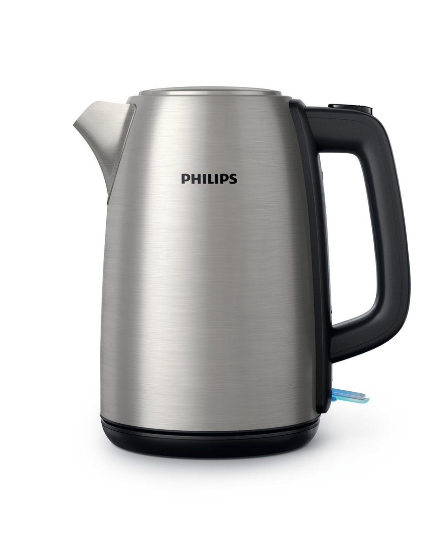 Philips Daily Collection Metallg med fjederlukkemekanisme, lysindikator, 1,7 l, elkande #1