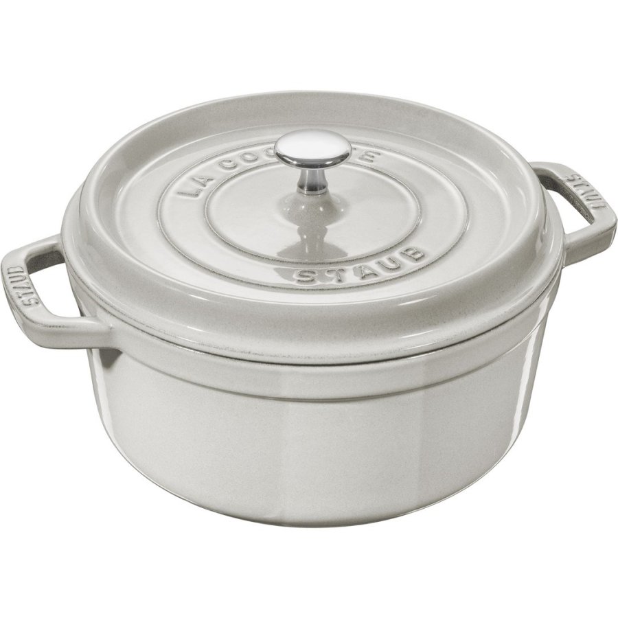 STAUB LA COCOTTE Cast iron pot round 3.8 ltr, truffle #4