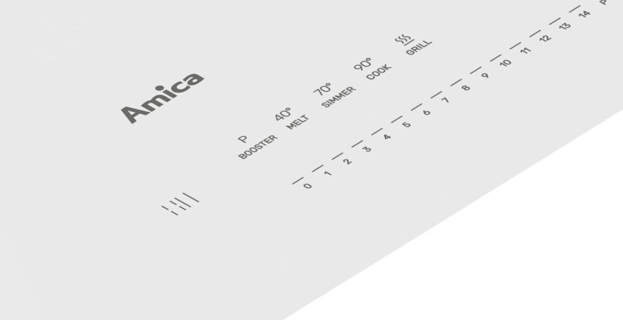 Induktionskogeplade Amica PIDH6141PHTSUN 3.0 hvid #2