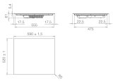 Elica Primis 604 Plus Sort Indbygget 60 cm Zone induktionskogeplade 4 zone(s) #2