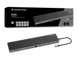 Conceptronic DONN32B dockingstation Ledningsf�rt USB 3.2 Gen 1 (3.1 Gen 1) Type-C Gr�, S�lv #7