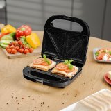 Zelmer Sandwich Toaster ZSM7710 750 Watt Sort Slv #8